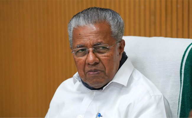 Sabarimala gold loss: How did the accused reach Rahul's home, asks Vijayan